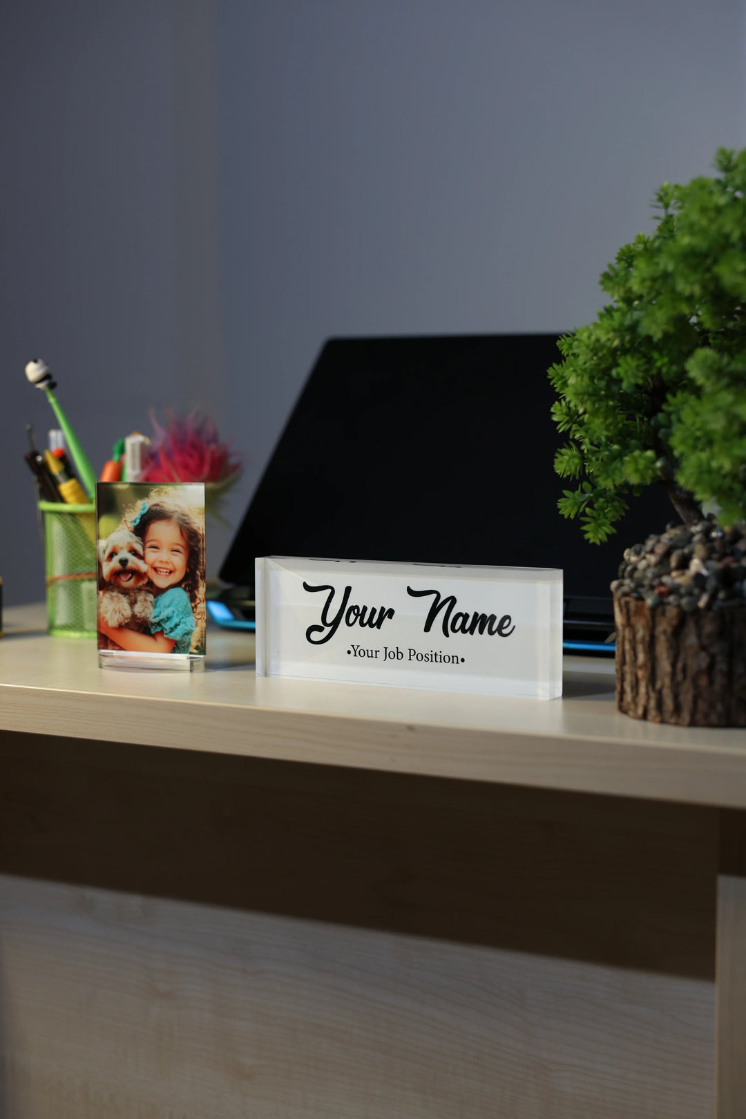 Custom Acrylic Glass Photo Block - MyPhotoStation