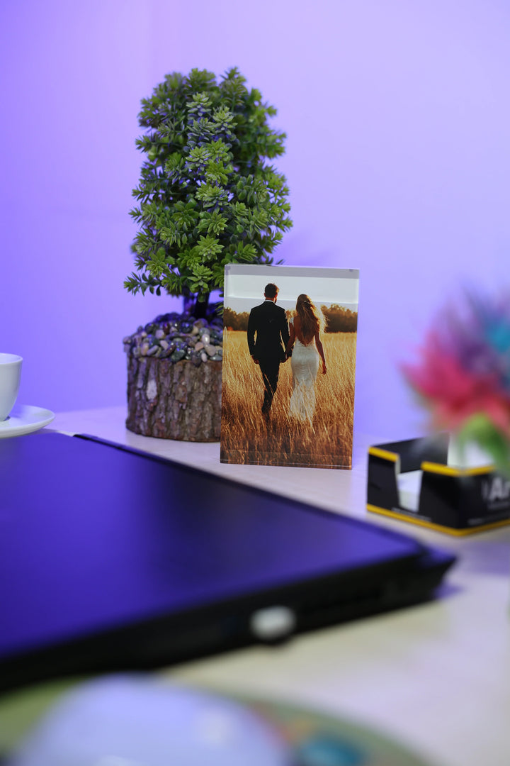 Custom Acrylic Glass Photo Block - MyPhotoStation