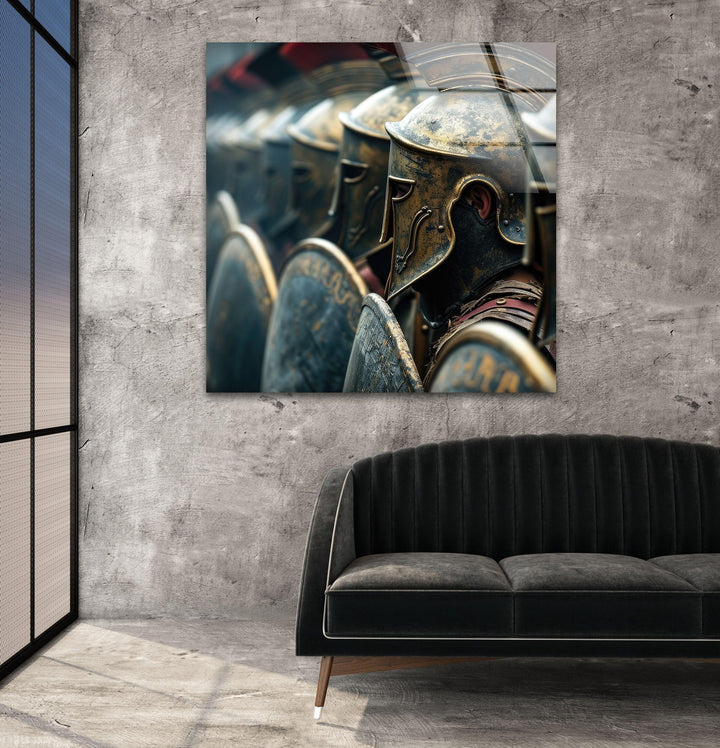 Spartans Glass Wall Art glass photo prints, glass picture prints