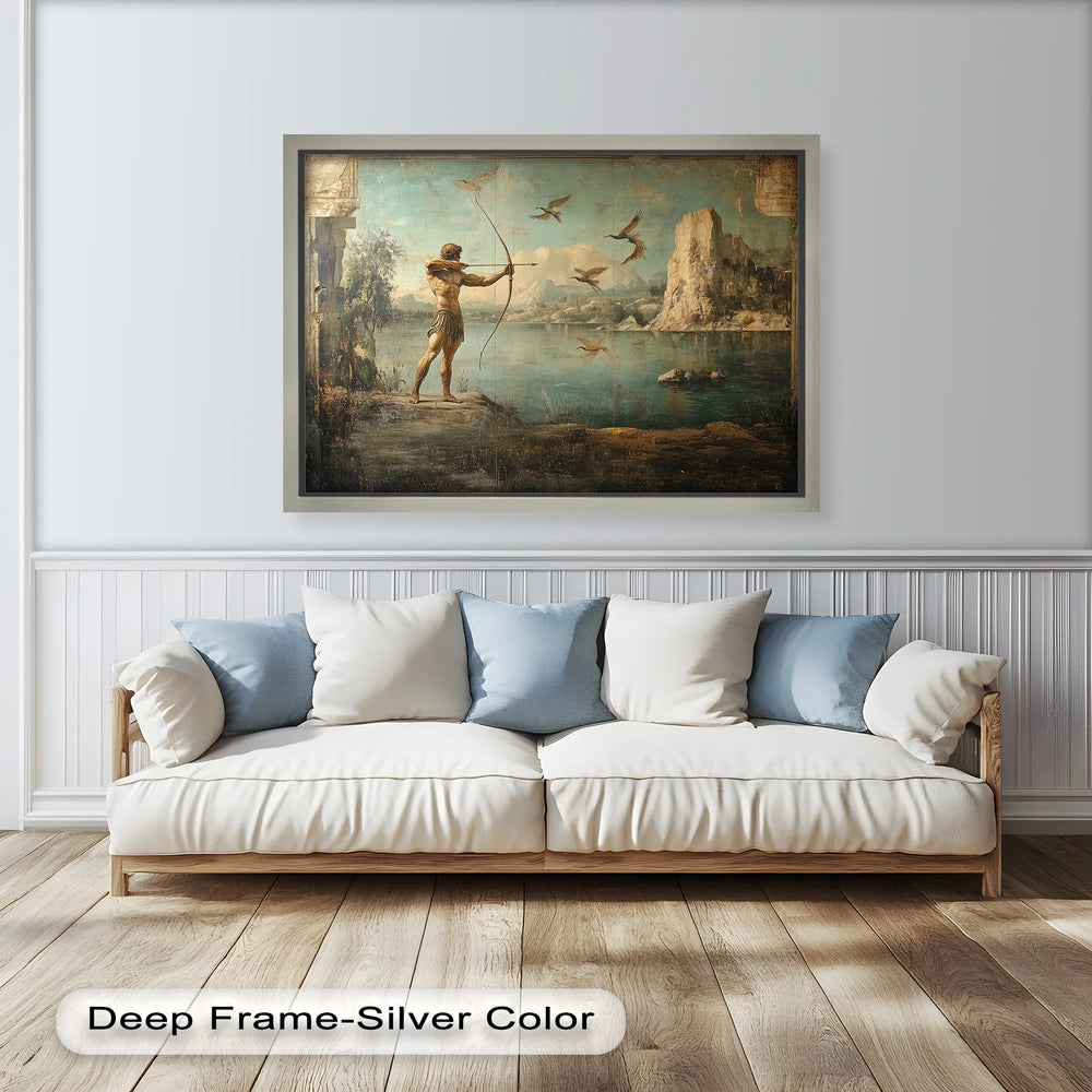 Apollo’s Aim – Mythology Oil Painting - MyPhotoStation