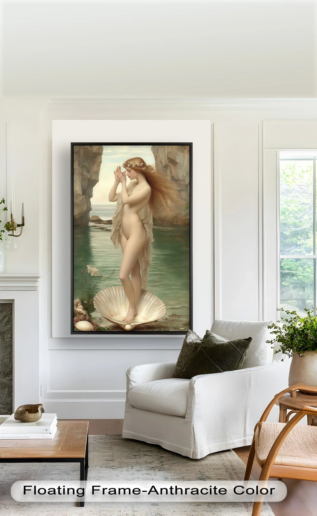 Birth of Grace – Renaissance-Inspired Venus Oil Painting - MyPhotoStation
