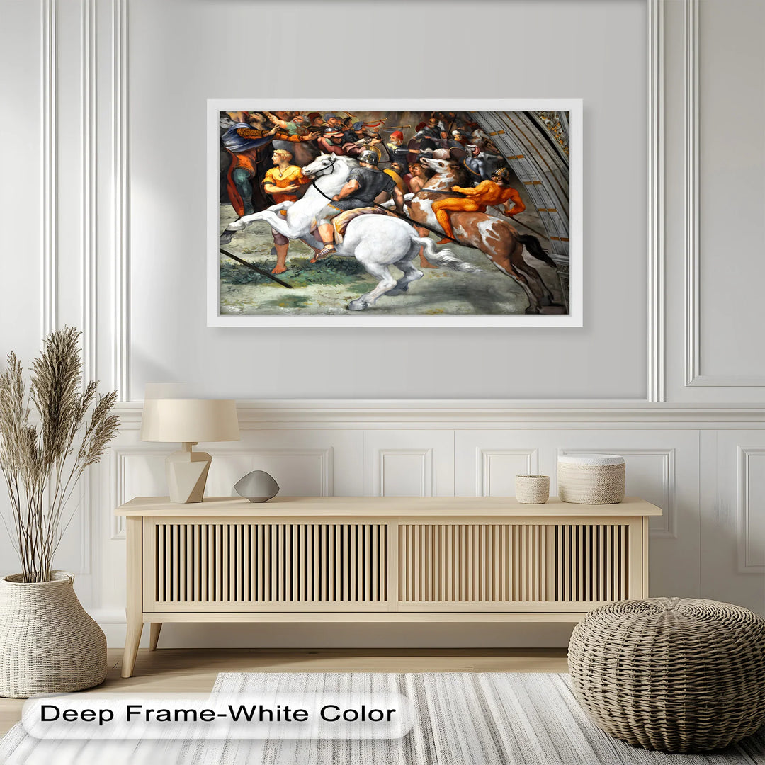 Clash of Warriors – Rococo Oil Painting - MyPhotoStation