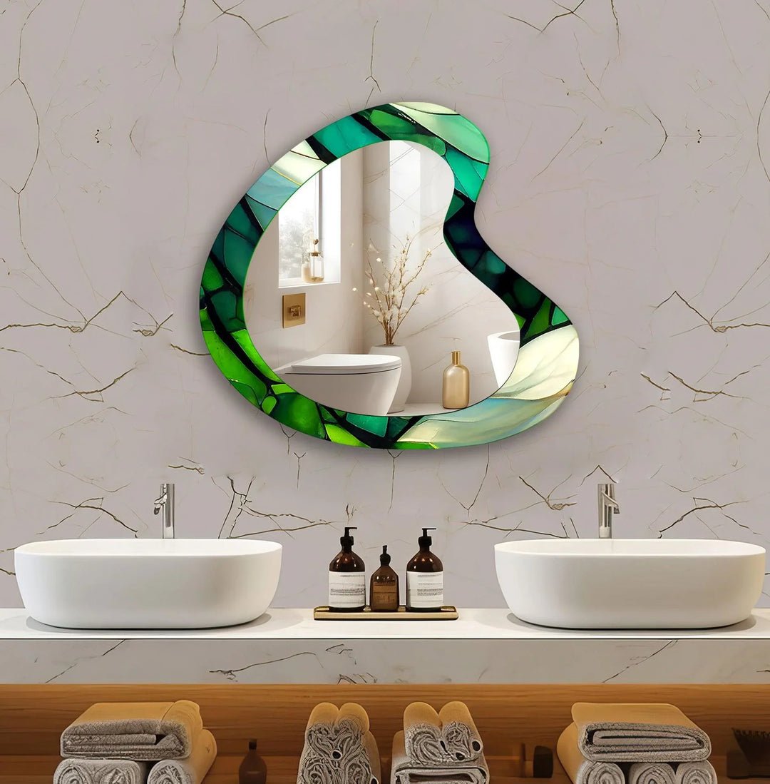 Decorative wall mirror featuring elegant details to enhance your home’s ambiance
