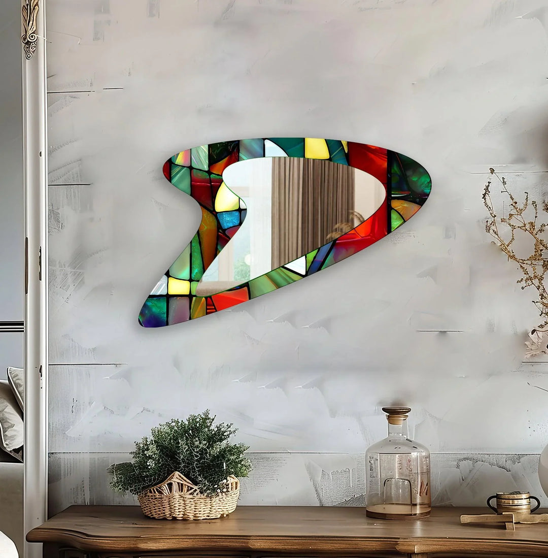 Mirror wall decor with creative frames and reflective details to elevate your home interior