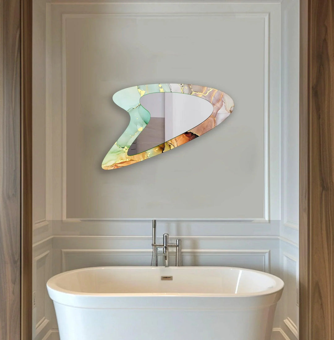 Wall mirrors offering a stylish and versatile addition to modern home decor