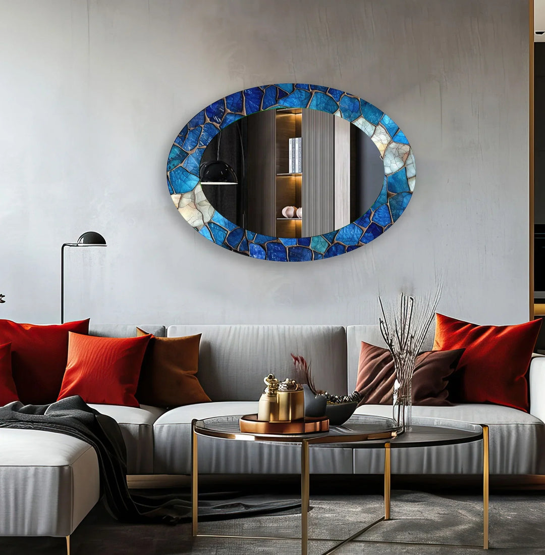 Mirror wall decor with bold designs that serve as a stunning focal point in any room