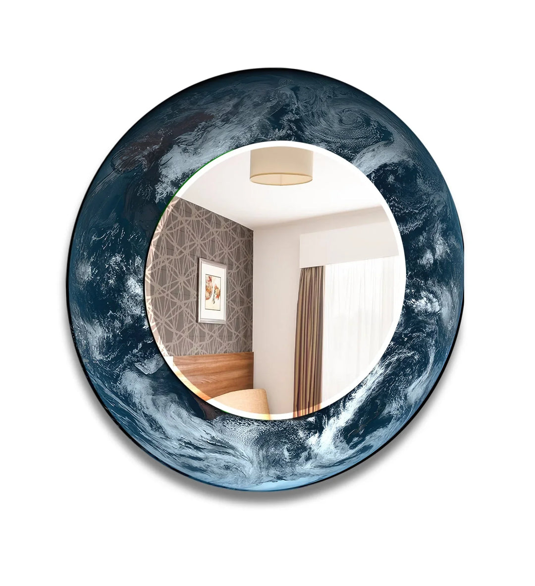 Black & White Wall Mirror Square Mirror