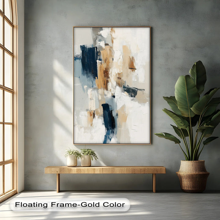 Urban Earth – Bold Neutrals Abstract Canvas Print - MyPhotoStation