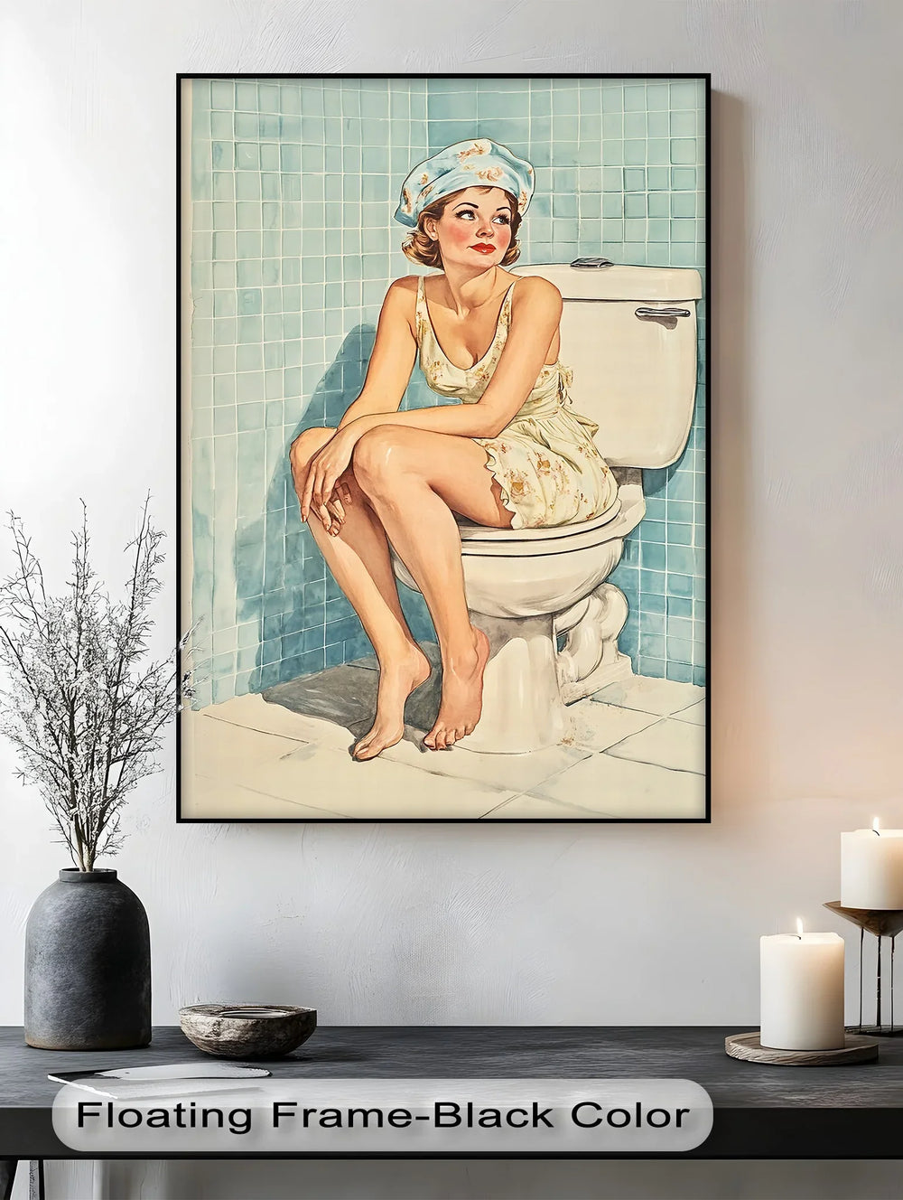 Elevate your decor with this large abstract canvas print, designed to make a bold statement in spacious interiors while offering a refined blend of contemporary style and artistic expression.