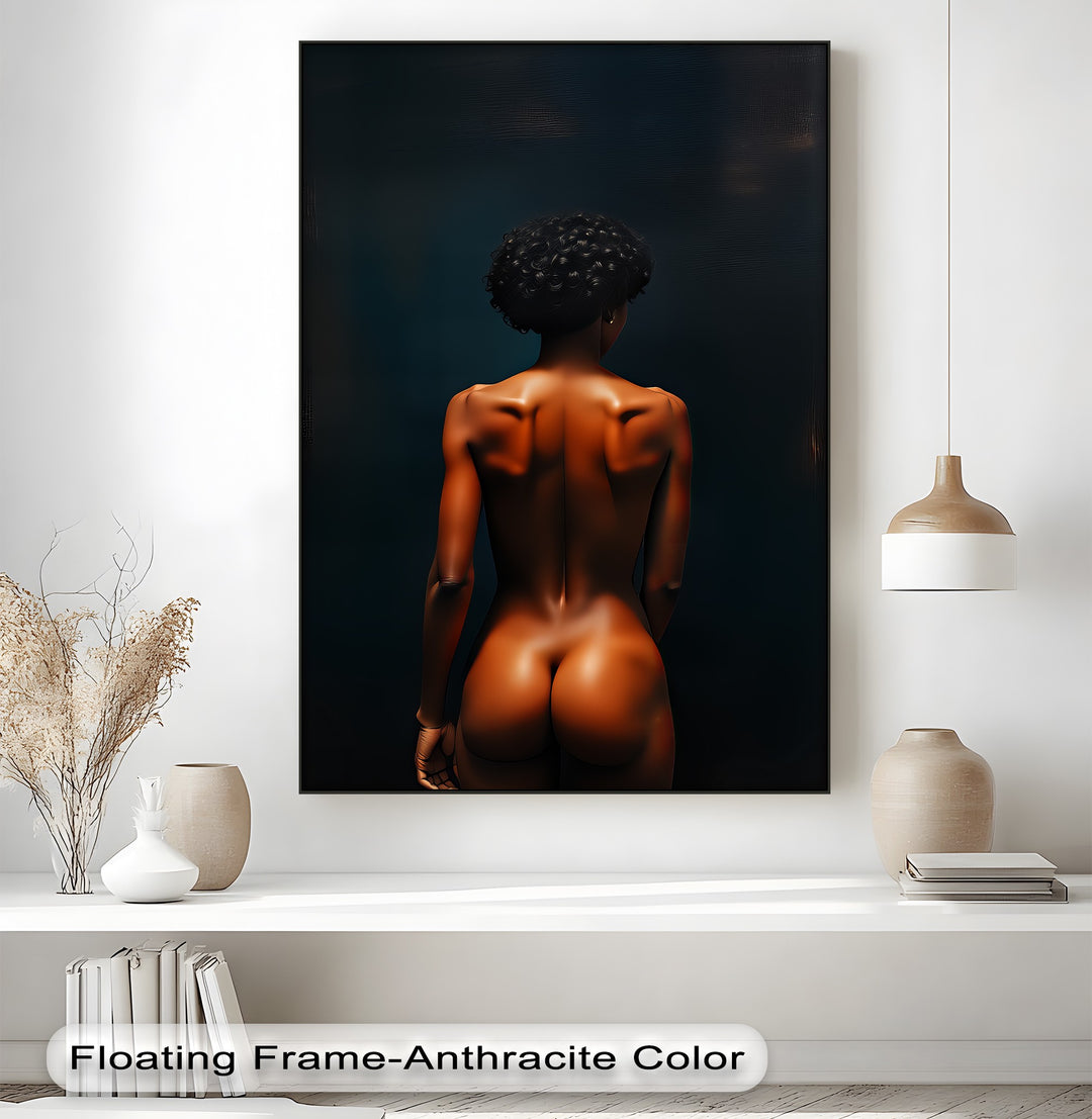 Curly Nude Women – Erotic Canvas Print | Large Framed Wall Art