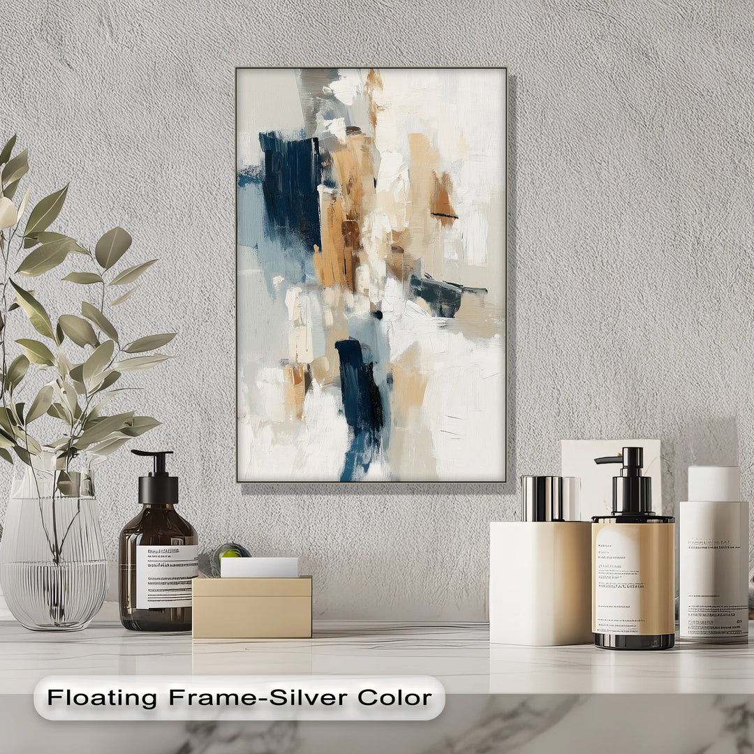 Urban Earth – Bold Neutrals Abstract Canvas Print - MyPhotoStation