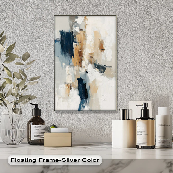 Urban Earth – Bold Neutrals Abstract Canvas Print - MyPhotoStation