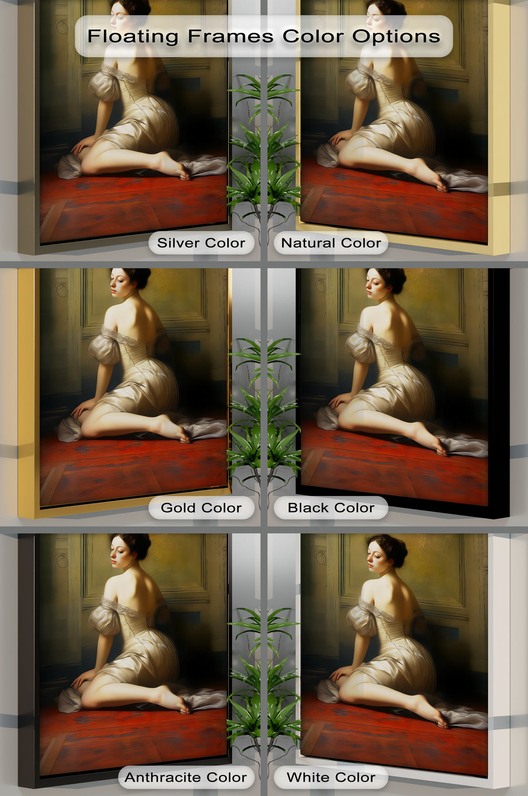 Timeless Elegance – Erotic Canvas Art | Framed Wall Art