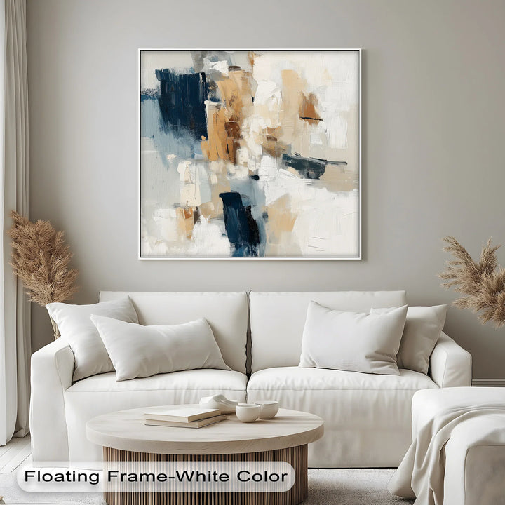 Urban Earth – Bold Neutrals Abstract Canvas Print - MyPhotoStation