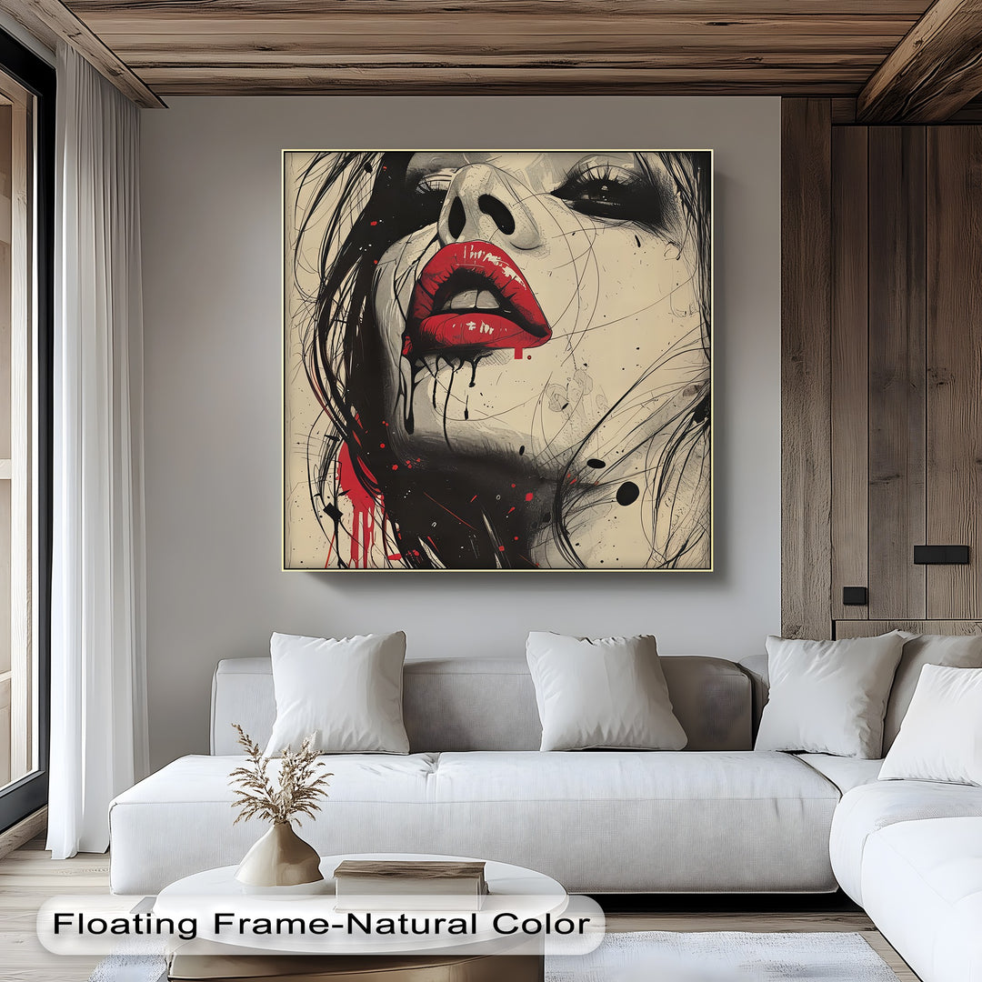 Crimson Desire – Erotic Canvas Prints | Artwork Canvas