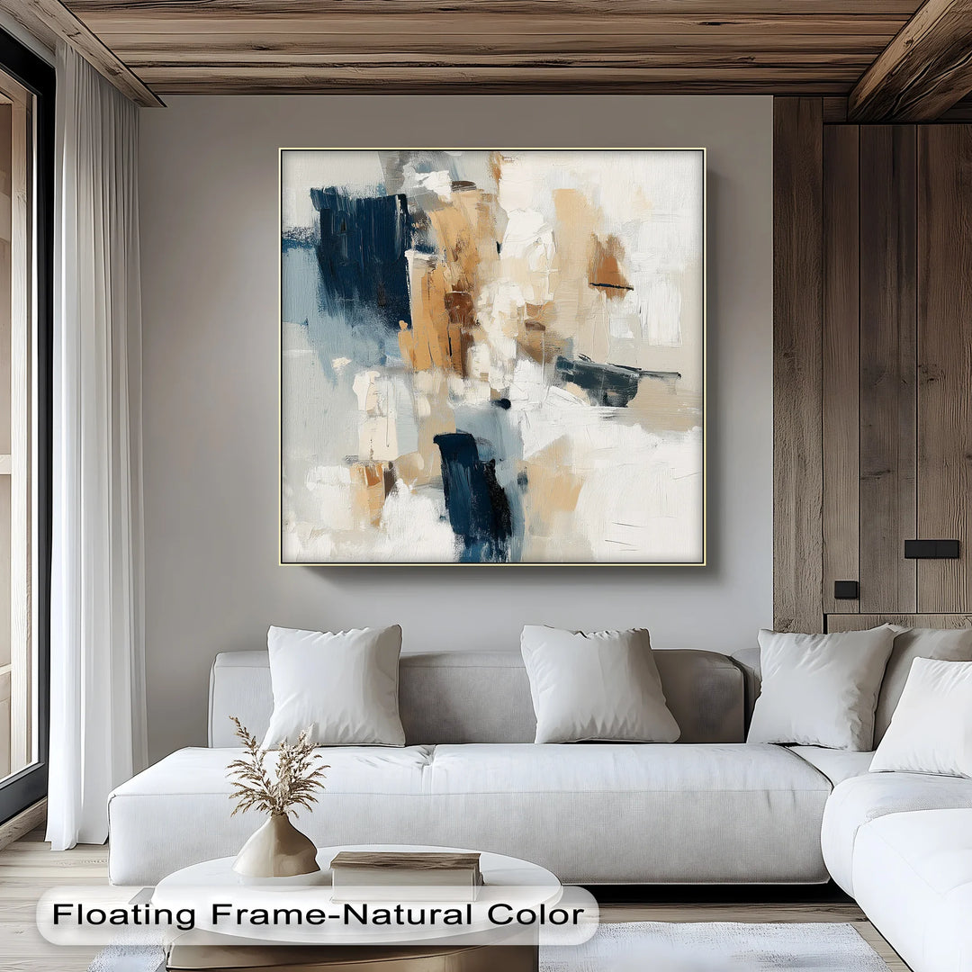 Urban Earth – Bold Neutrals Abstract Canvas Print - MyPhotoStation
