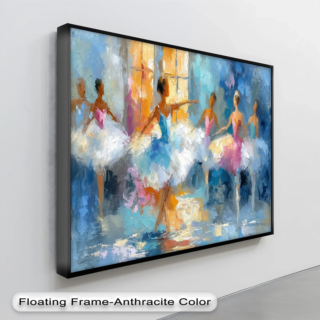 Grace in Motion – Impressionist Ballerinas Canvas Print - MyPhotoStation
