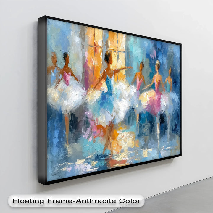 Grace in Motion – Impressionist Ballerinas Canvas Print - MyPhotoStation