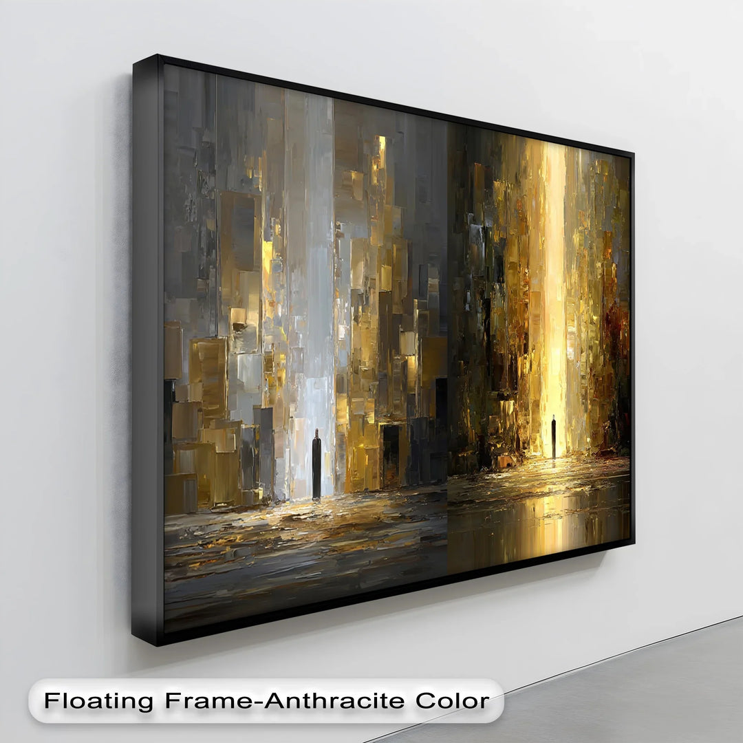 Dual Realms of Light and Shadow – Canvas Print - MyPhotoStation