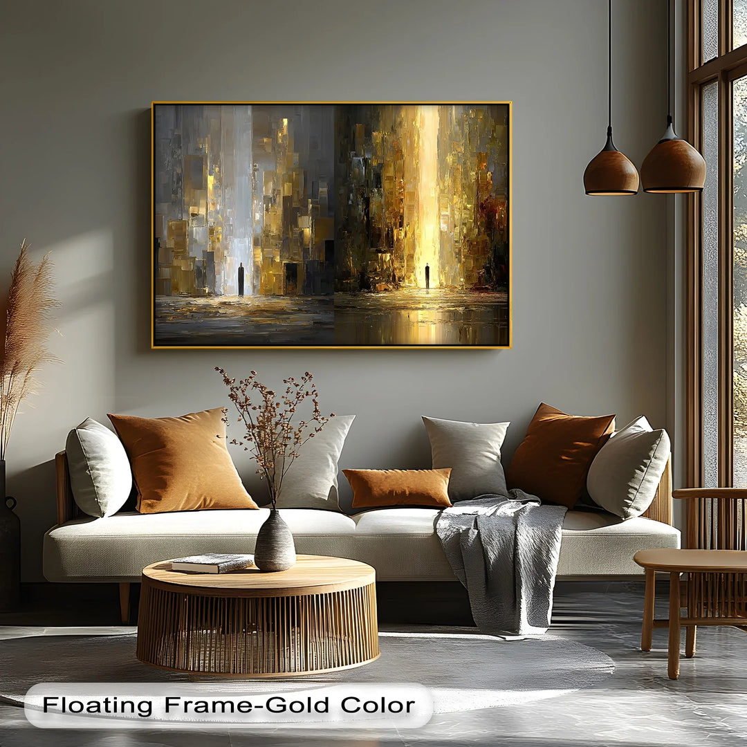 Dual Realms of Light and Shadow – Canvas Print - MyPhotoStation