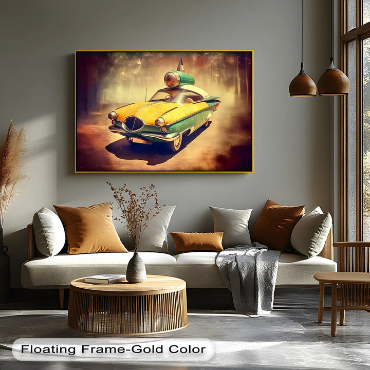 Atomic Cruiser – Car Canvas Print - MyPhotoStation