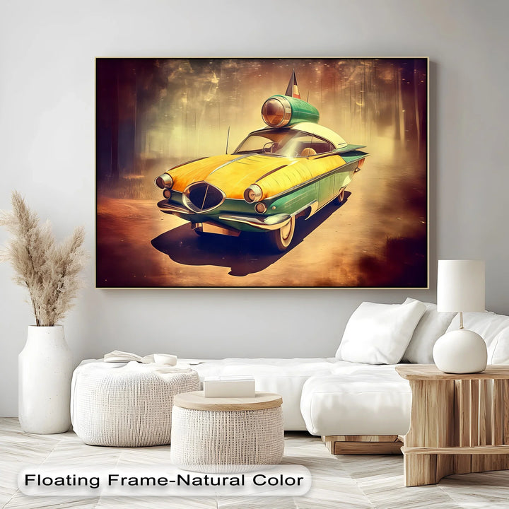 Atomic Cruiser – Car Canvas Print - MyPhotoStation