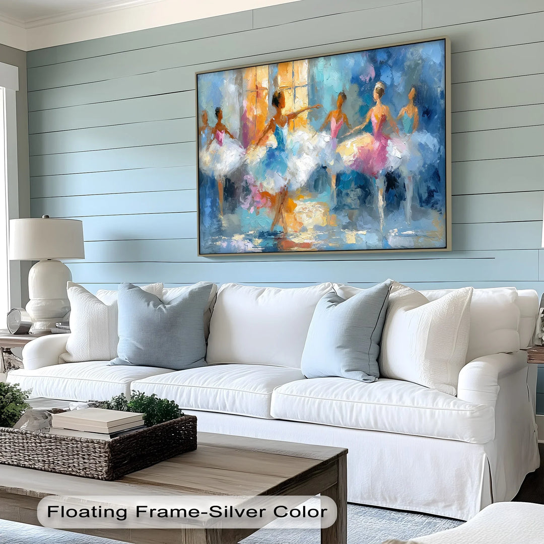 Grace in Motion – Impressionist Ballerinas Canvas Print - MyPhotoStation