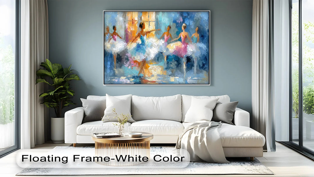 Grace in Motion – Impressionist Ballerinas Canvas Print - MyPhotoStation