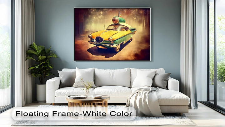 Atomic Cruiser – Car Canvas Print - MyPhotoStation