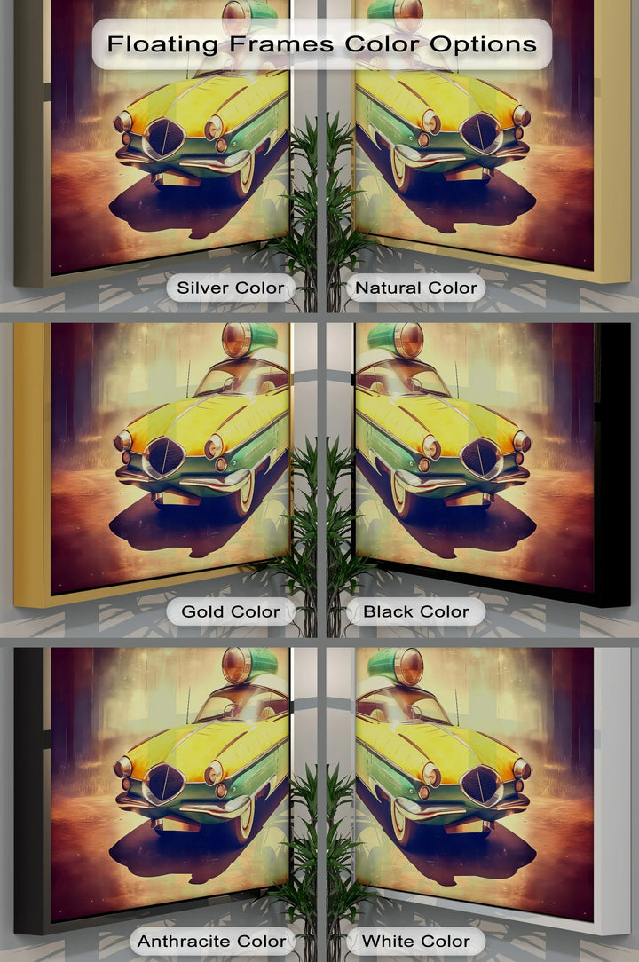 Atomic Cruiser – Car Canvas Print - MyPhotoStation