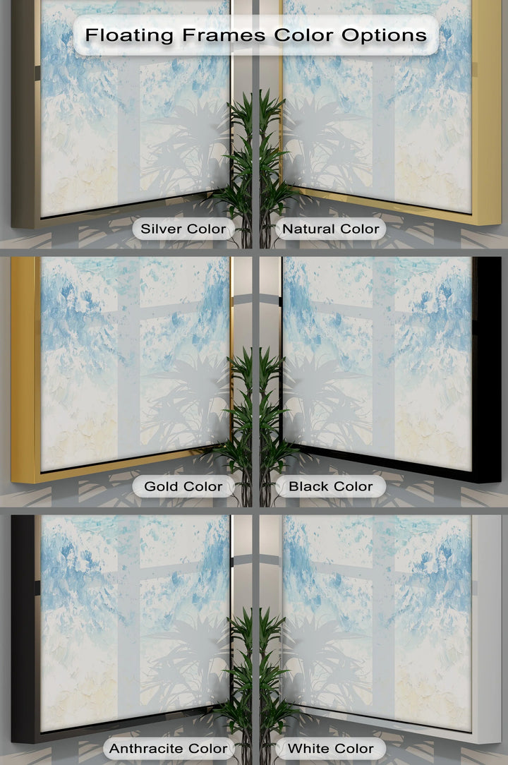 Ocean's Whisper – Soft Wave Textured Canvas Print - MyPhotoStation