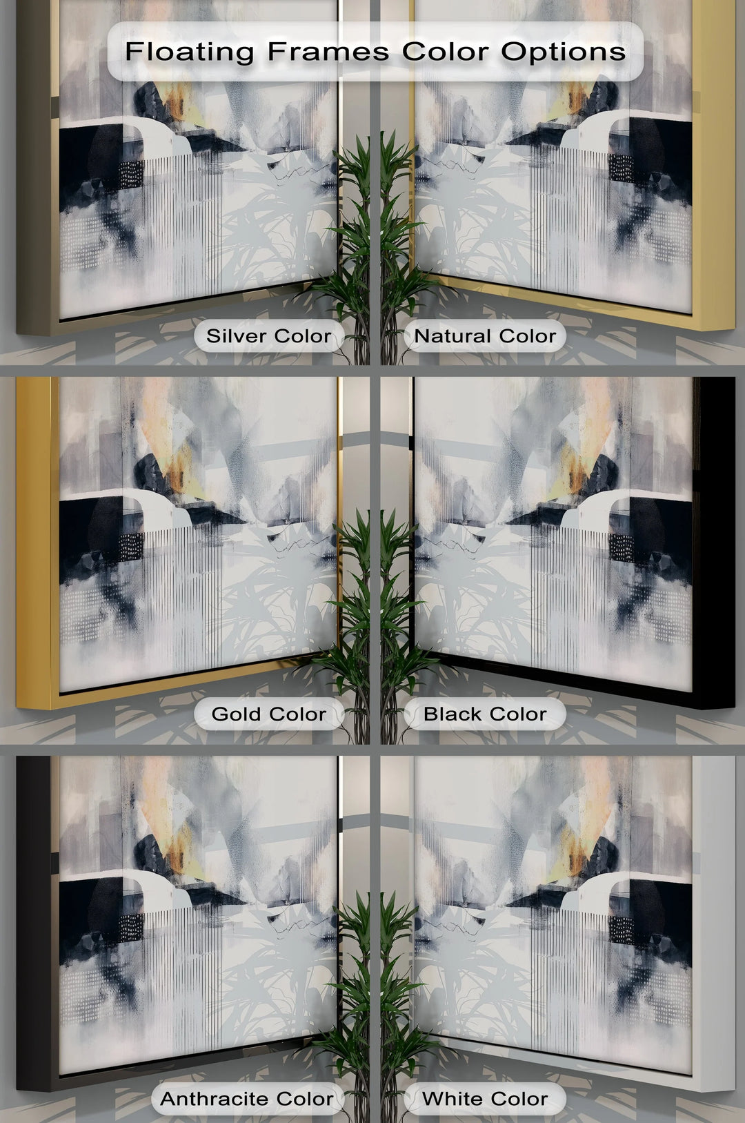 Whispers in Grey – Modern Neutral Abstract Canvas Print - MyPhotoStation