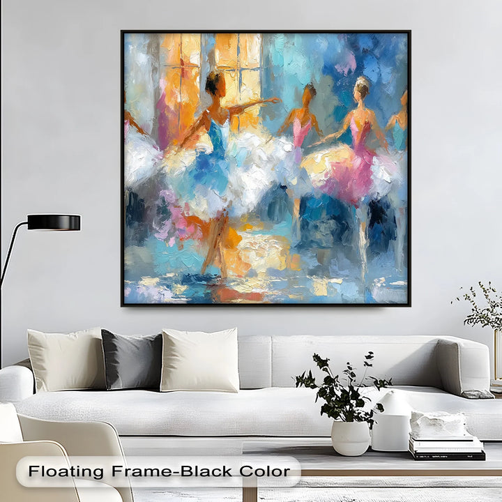 Grace in Motion – Impressionist Ballerinas Canvas Print - MyPhotoStation