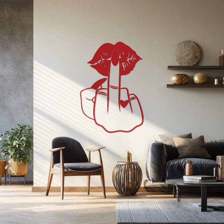 Contemporary black metal art for bold interiors
