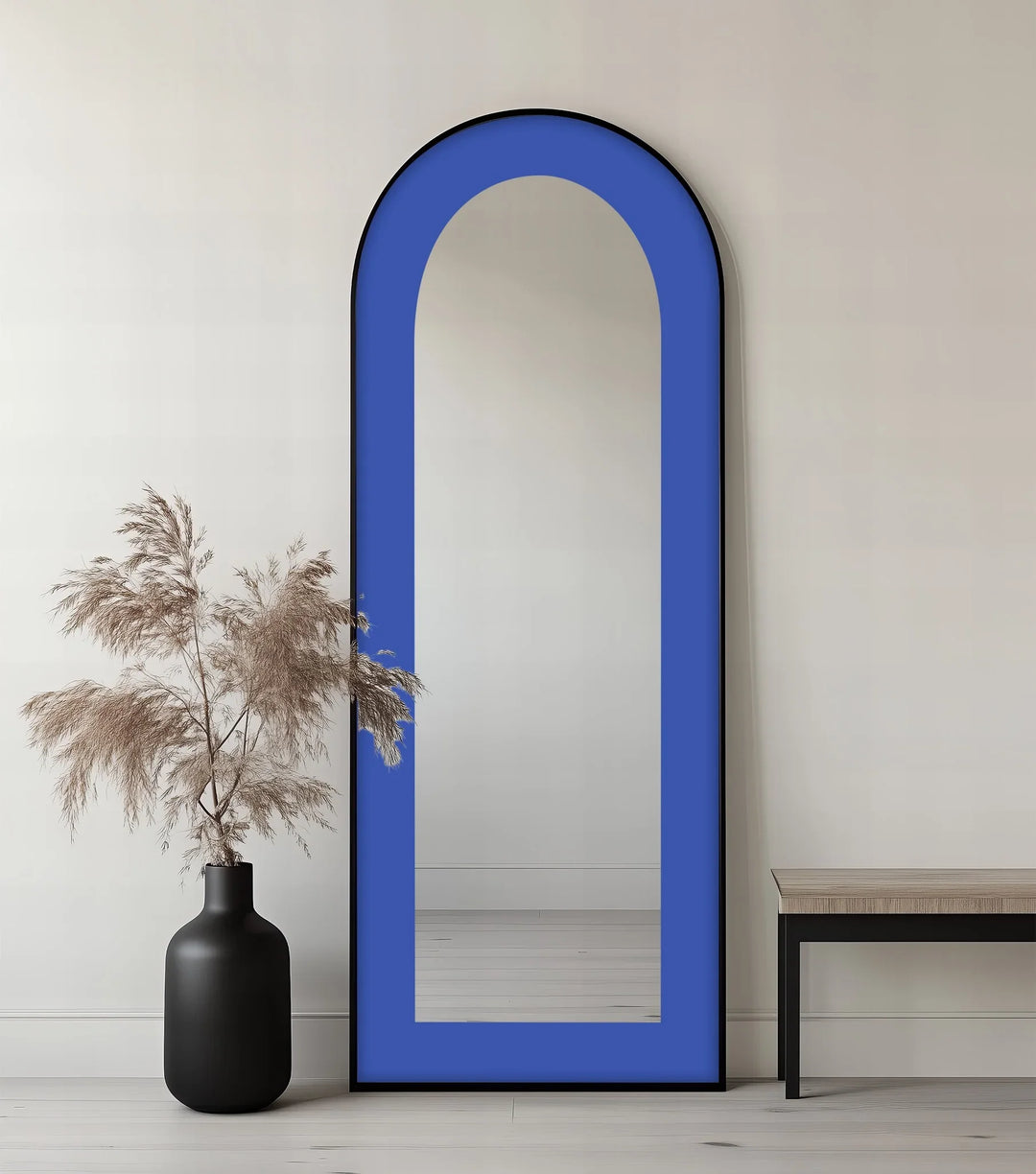 Bold Blue - Full Lenght Floor Mirror - MyPhotoStation