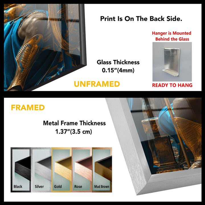 Gladiator Tempered Glass Wall Art - MyPhotoStation