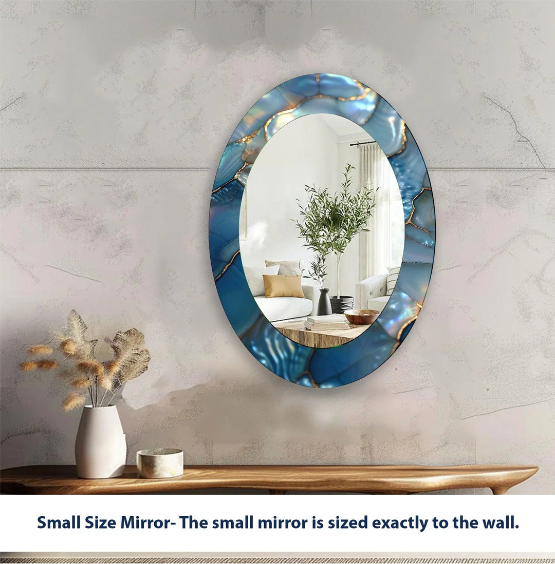 Decorative wall mirror showcasing minimalist elegance for a timeless addition to any room