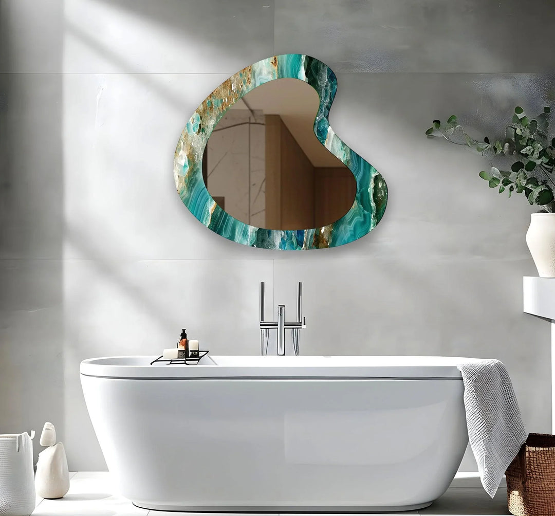 Decorative wall mirror with an ornate frame to add a touch of luxury to your decor