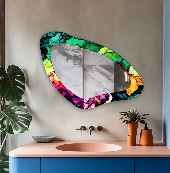 Wall mirrors offering a stylish and versatile addition to modern home decor