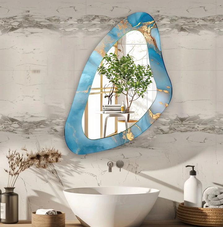Stylish wall mirrors designed with sleek frames to elevate the aesthetic of any room