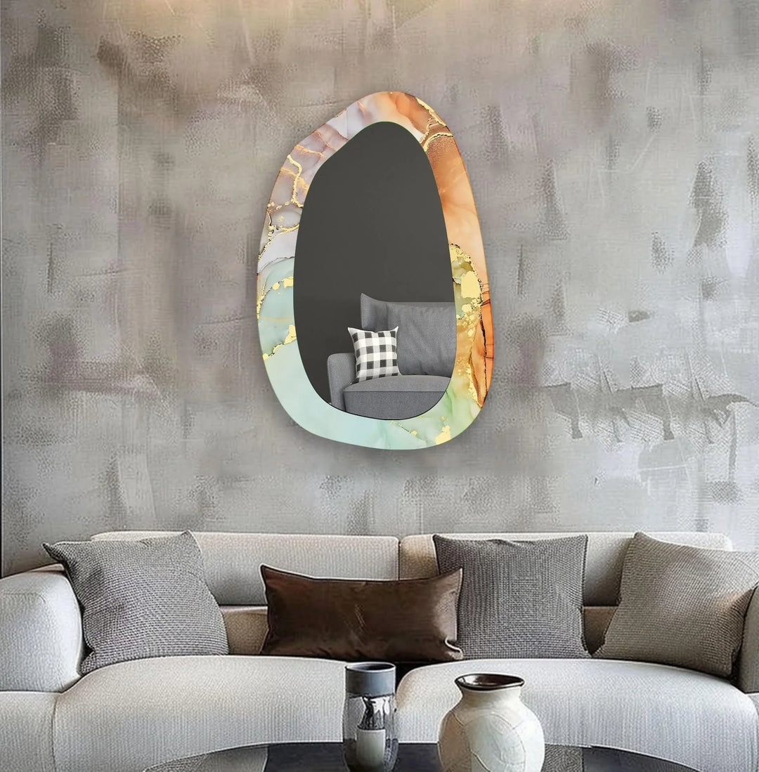 Wall mirrors offering a stylish and versatile addition to modern home decor