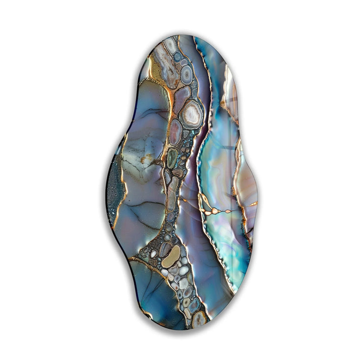 Stylish Purple Abstract Glass Wall Art  art glass wall art, glass wall art pictures