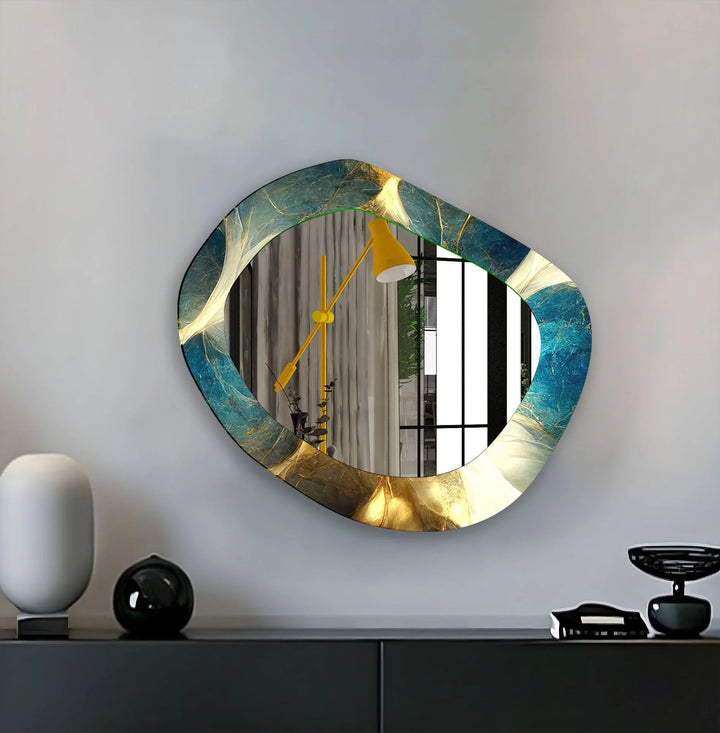 Stylish wall mirrors designed with modern aesthetics to complement any decor theme