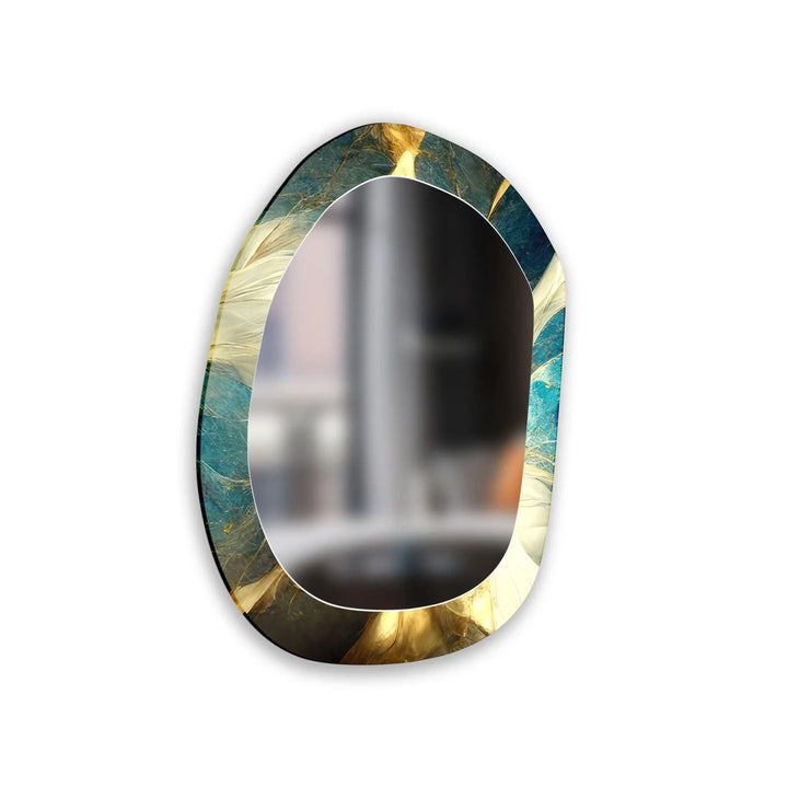 Wall mirrors featuring intricate designs to add depth and light to your living space