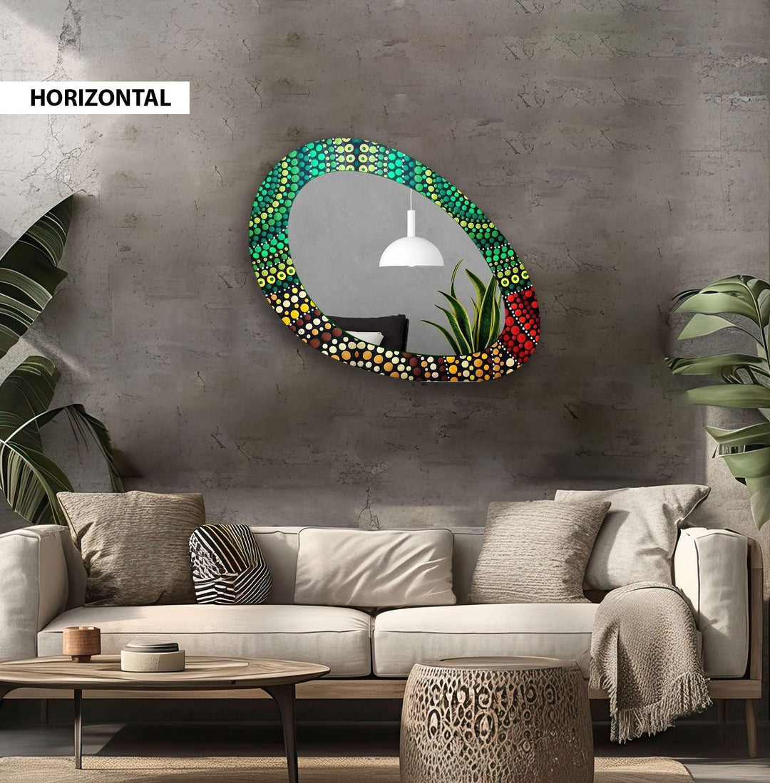 Stylish wall mirrors featuring sleek and modern frames for a sophisticated look