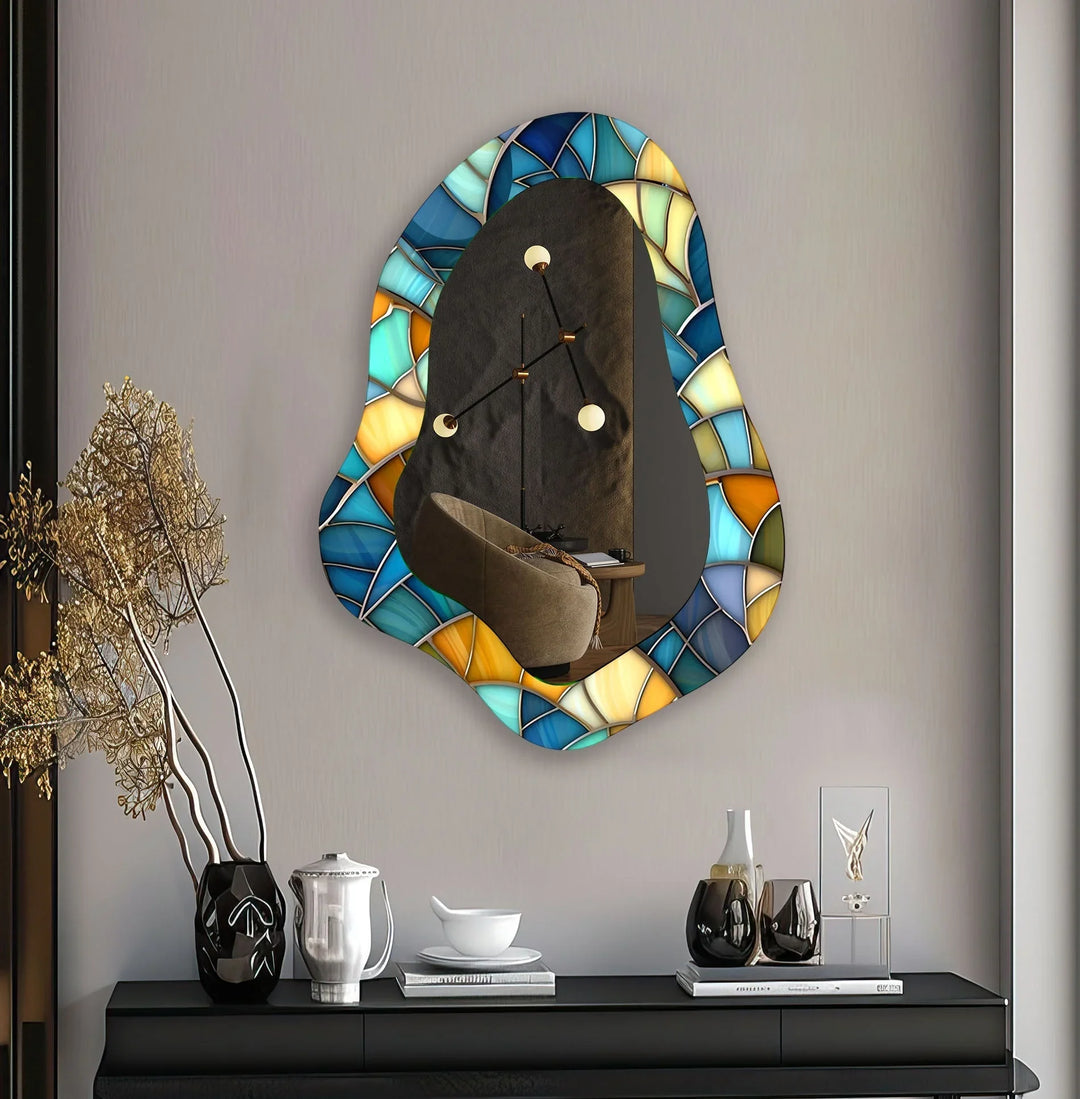 Stylish wall mirrors designed with modern aesthetics to complement any decor theme