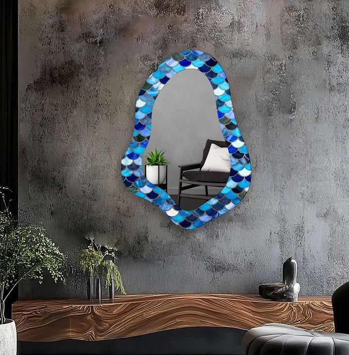 Mirror wall art showcasing intricate designs that enhance the sophistication of your walls