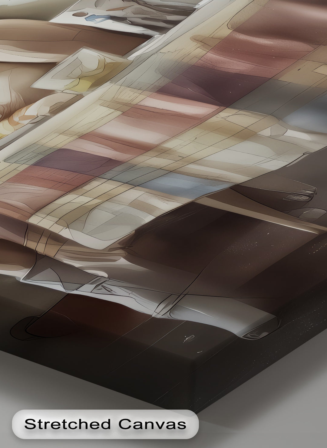 Melancholic Nude with Coffee Mug – Nude Canvas Art | Framed Art