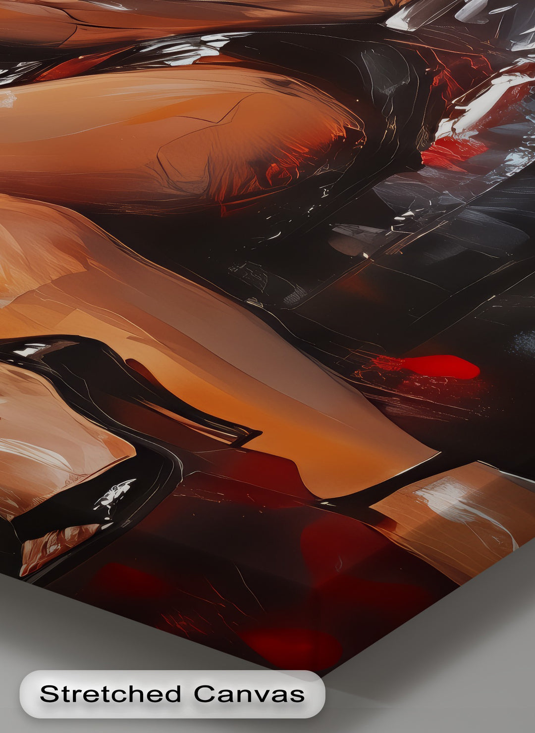 Sultry Woman – Nude Canvas Print | Oversized Wall Art