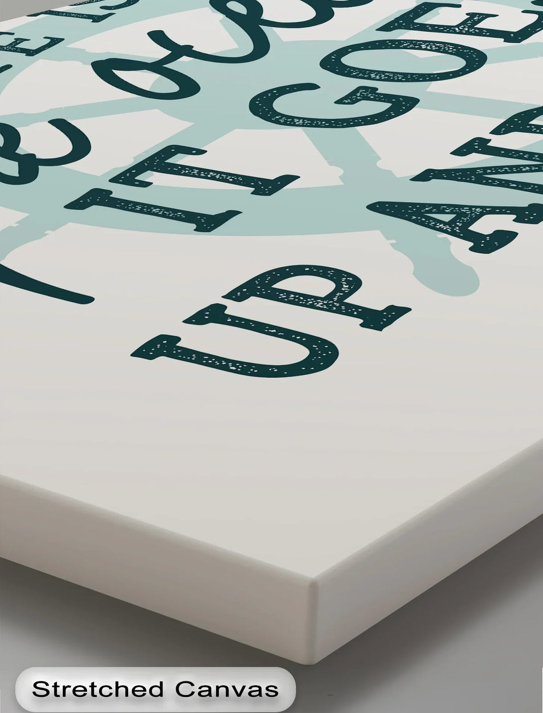 Life Is Like the Ocean – Nautical Quote Canvas Print - MyPhotoStation